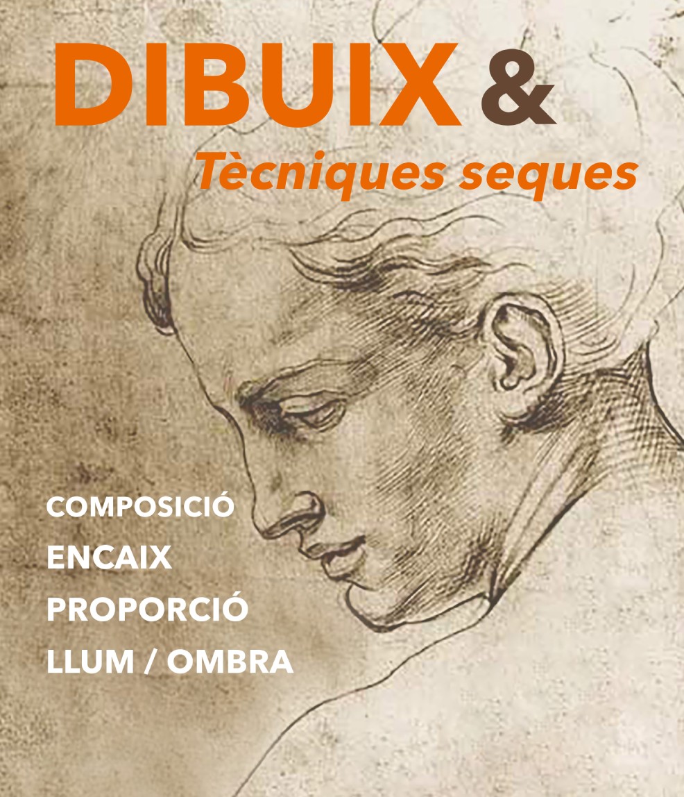 Cartel curso de dibujo catala